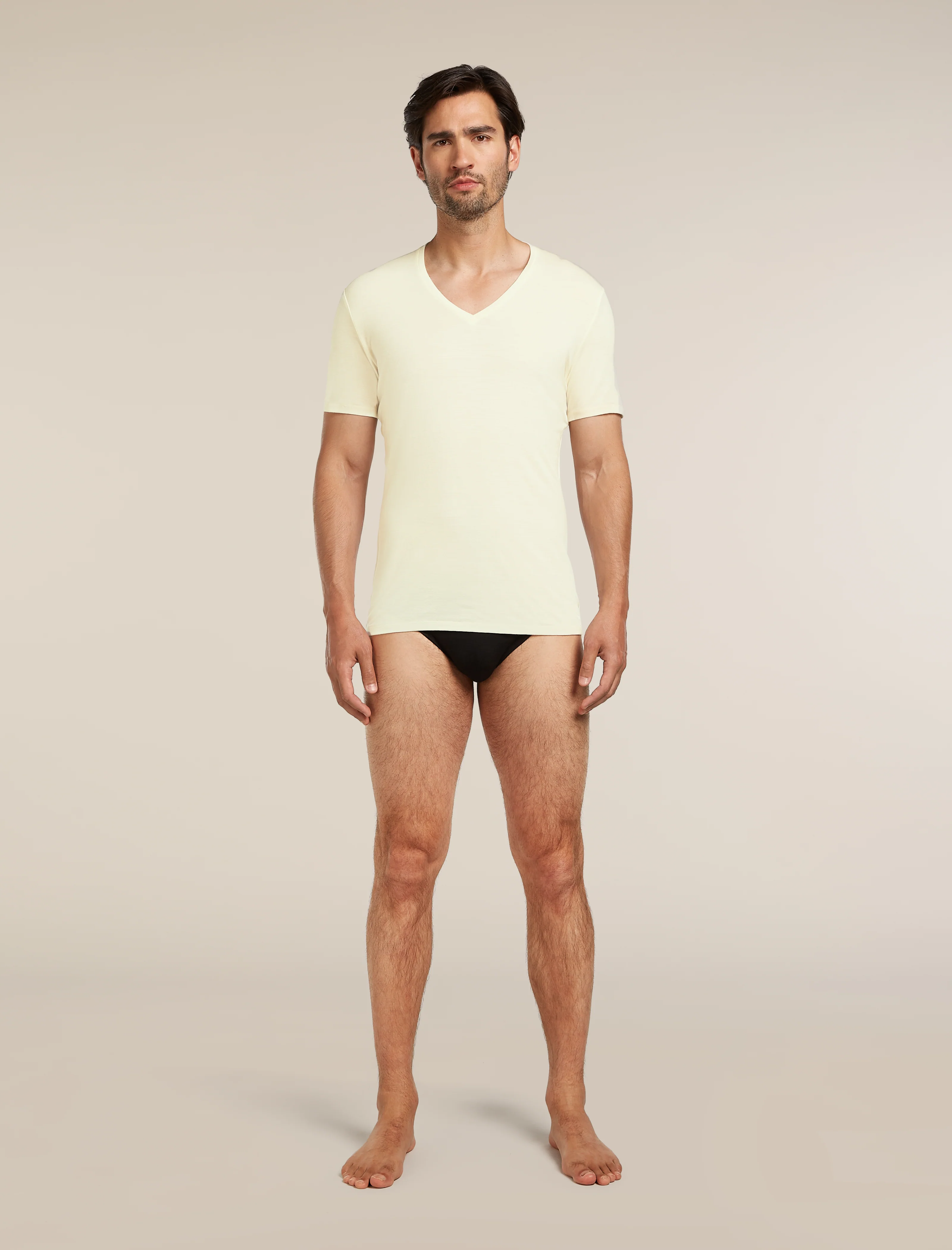 Men's Merino 150 Anatomica Short Sleeve V Neck Top - Image 3