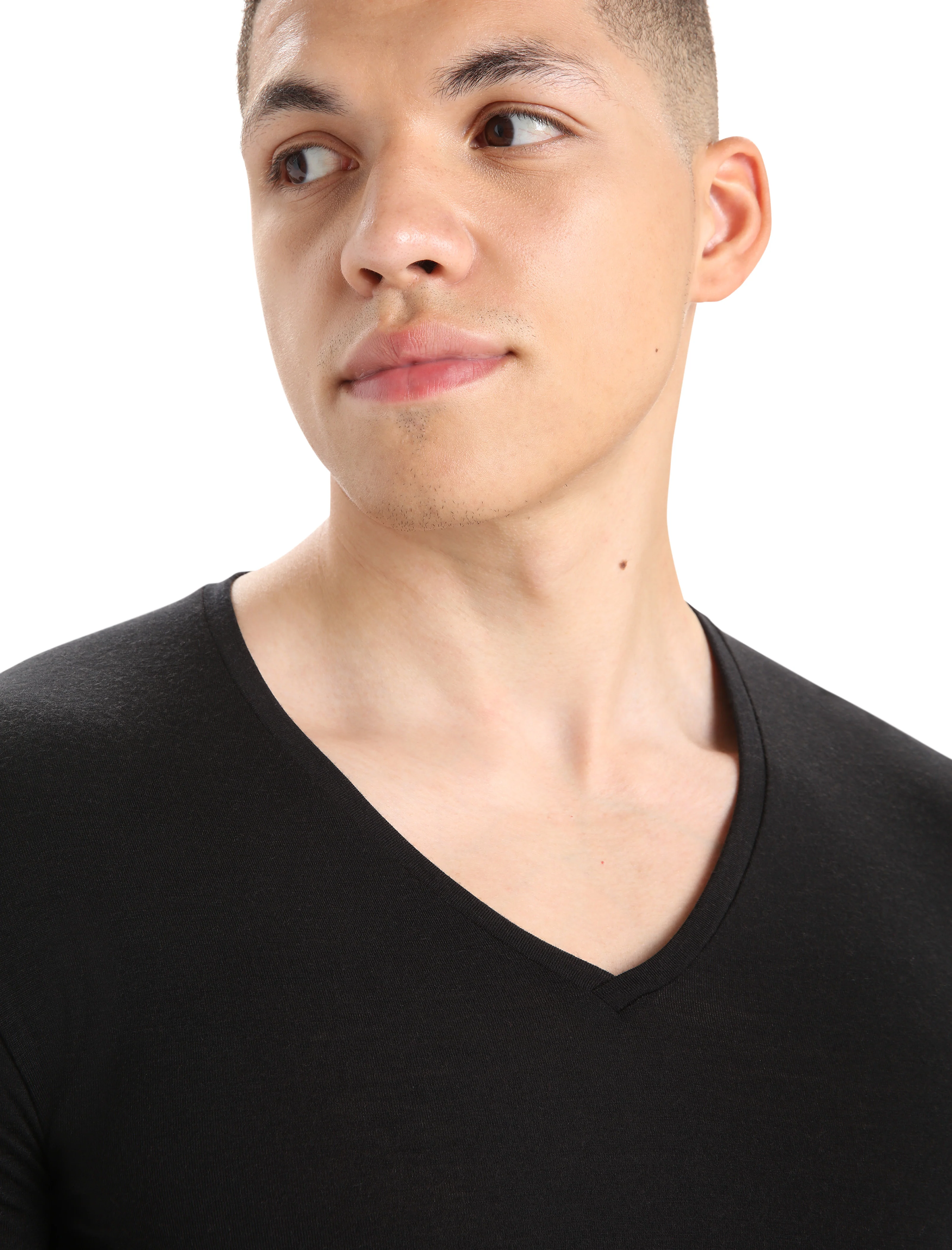 Men's Merino 150 Anatomica Short Sleeve V Neck Top - Image 4