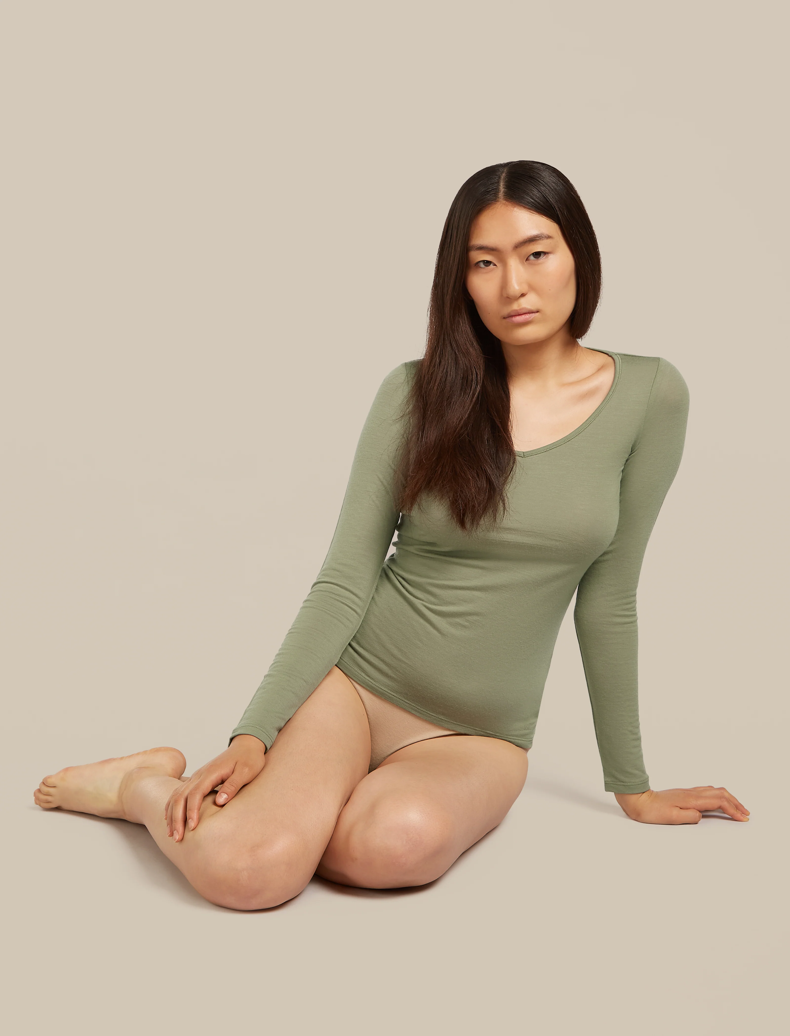 Women's Merino 150 Siren Long Sleeve Sweetheart Top - Image 5