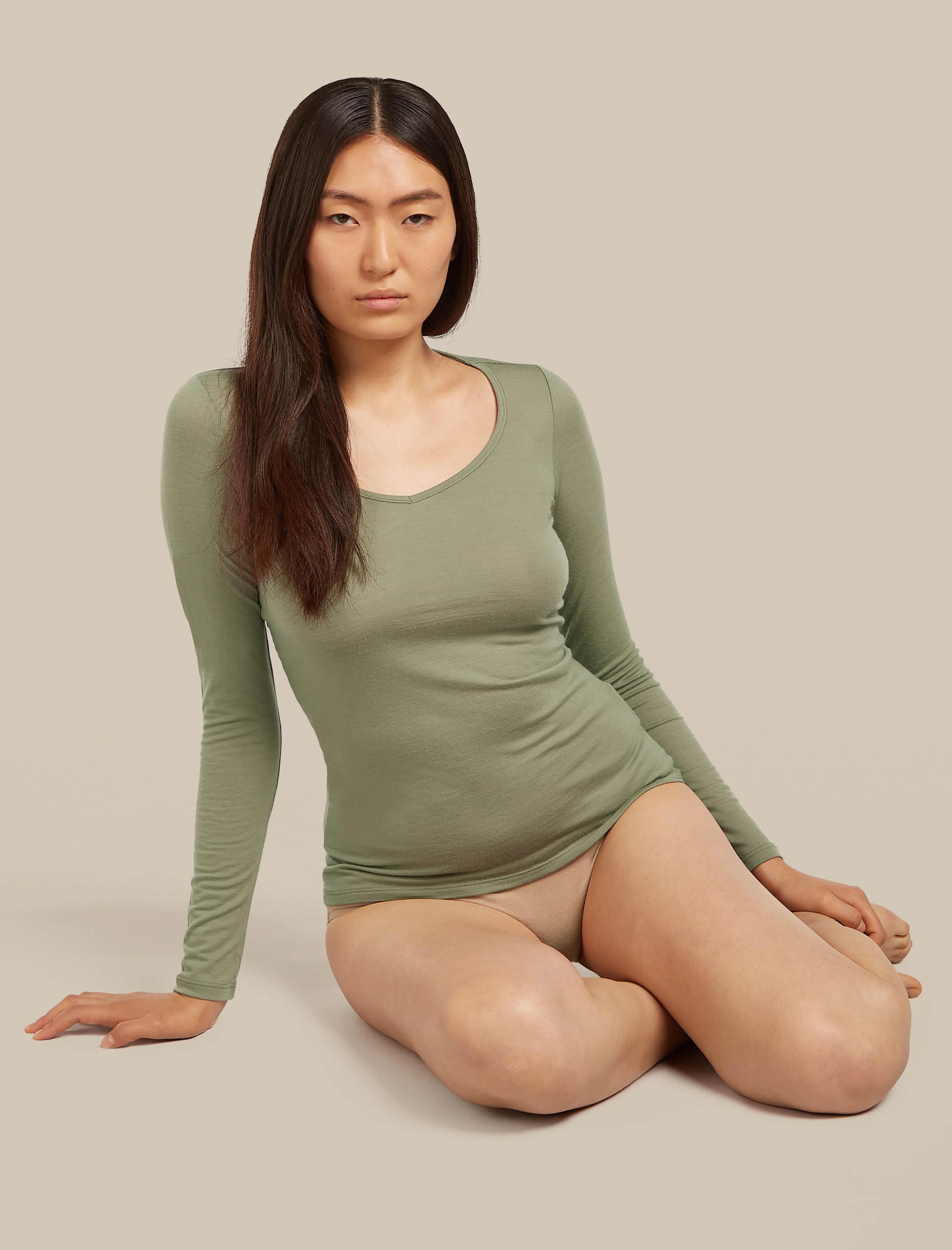 Women's Merino 150 Siren Long Sleeve Sweetheart Top - Image 6