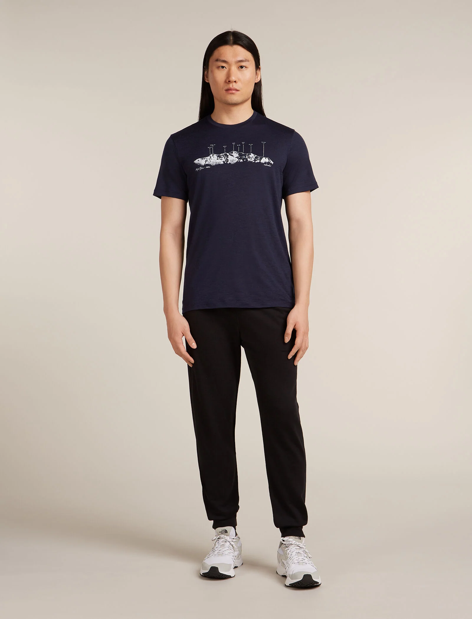 Men's Merino 150 Tech Lite Short Sleeve T-Shirt The Peaks - Image 3