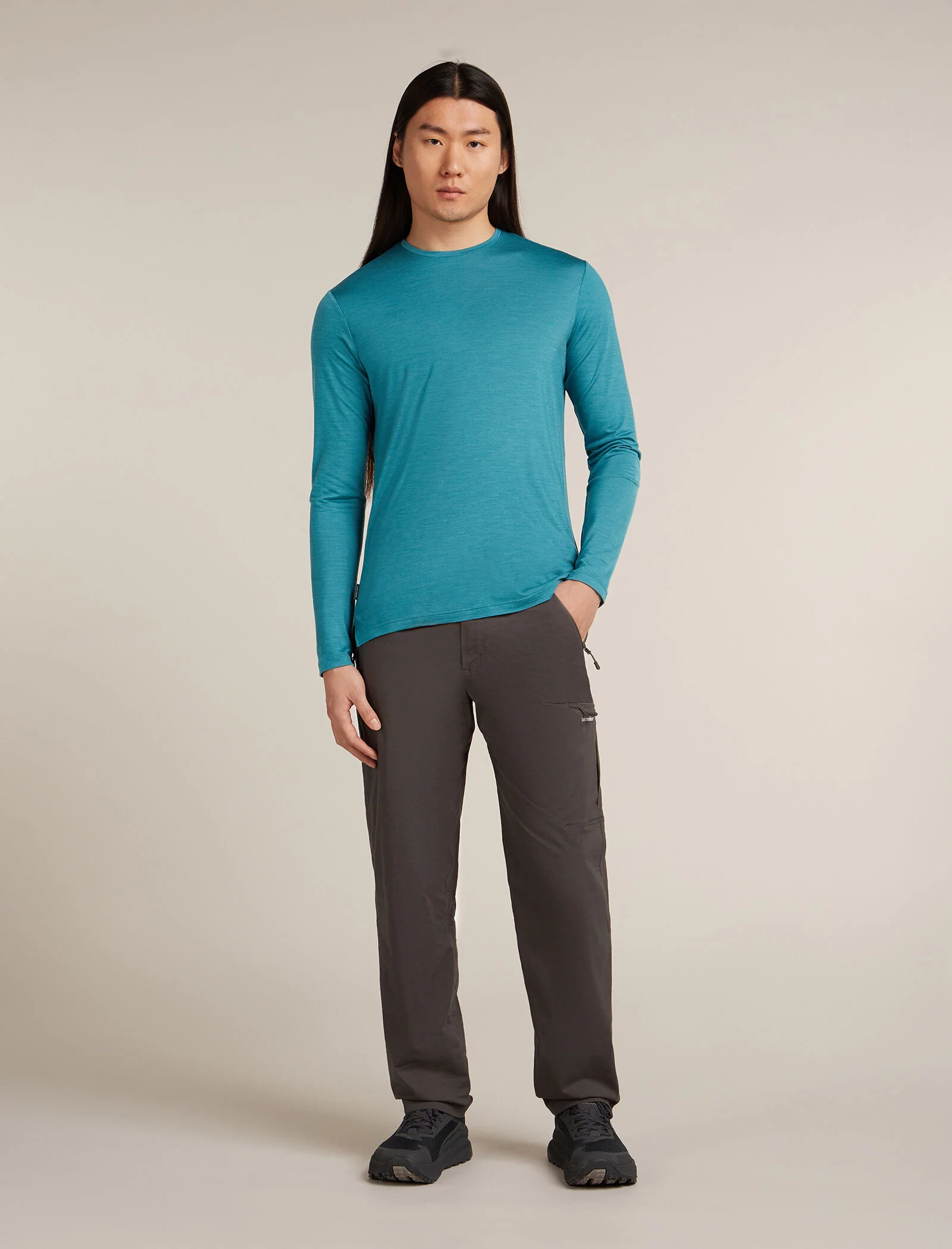 Men's Merino Blend 125 Cool-Lite™ Sphere Long Sleeve T-Shirt - Image 3